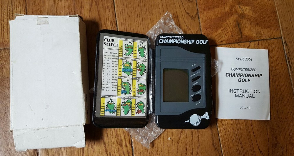Computerized Championship Golf Game by Spectra, Electronic, Pocket, Works great