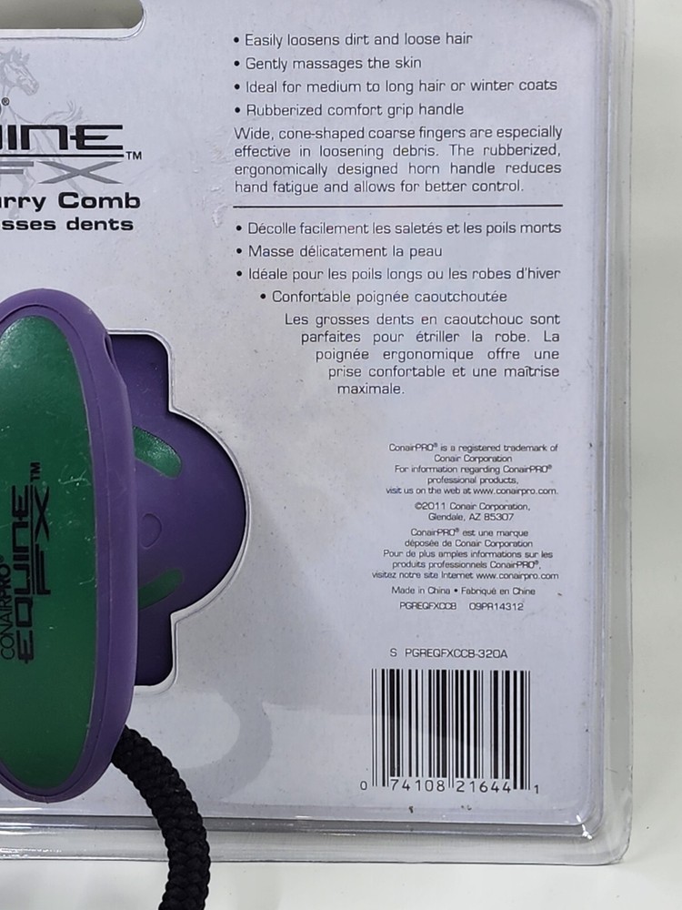 CONAIRPRO Equine FX Coarse Curry Comb