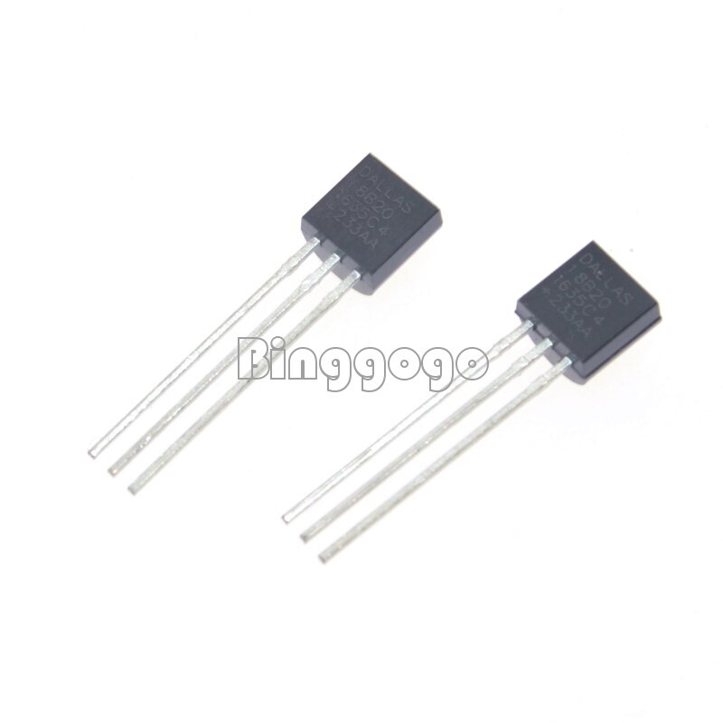 DS18B20 Digital Temperature Sensor Temperature Sensor 1-Wire TO-92 TE242 New