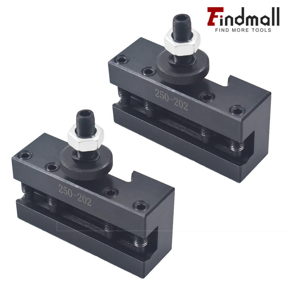 5PCS BXA #2 250-202 Quick Change Tool Post Turning & Facing Holder For Lathe CNC