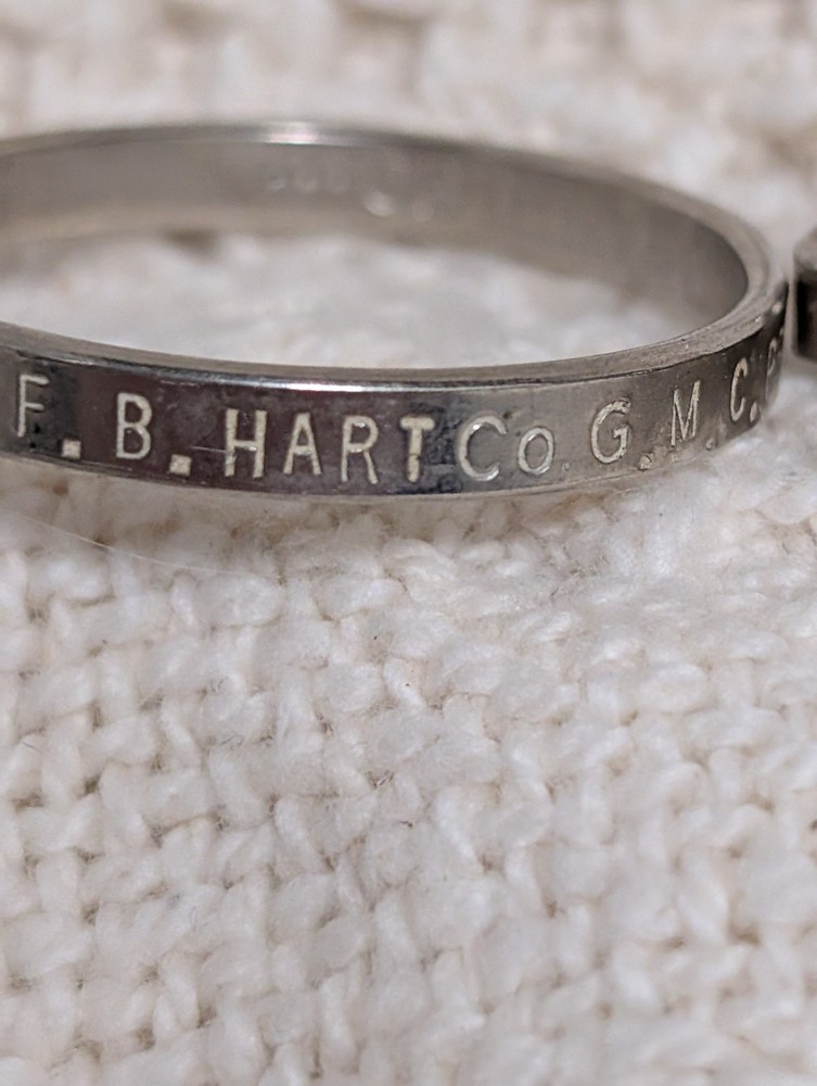 # 660 2 Vtg Peterbilt Advertisement Key Chain Ring