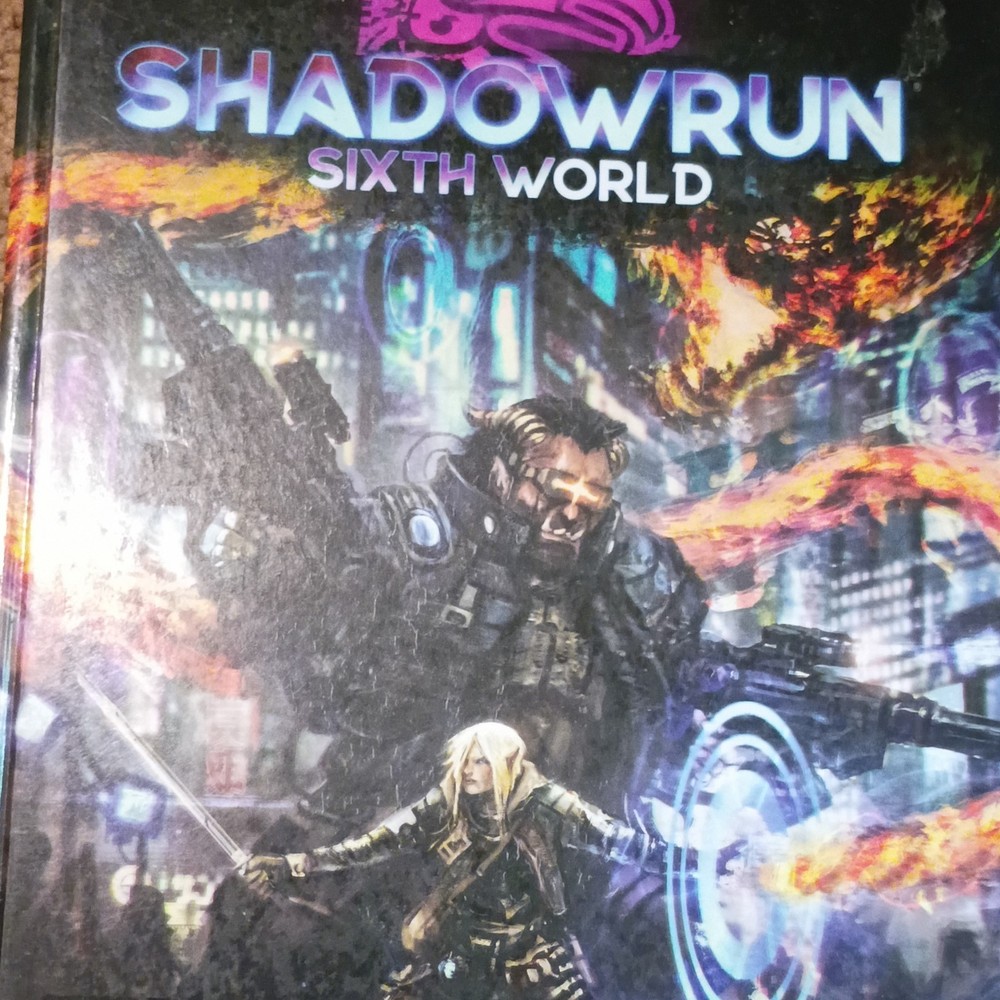 Shadowrun Sixth World Core Rulebook CAT28000 2019
