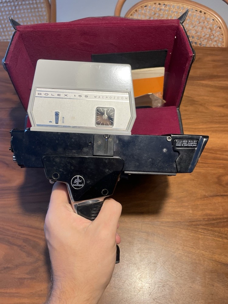 SUPER 8 BOLEX 155 MACROZOOM CAMERA