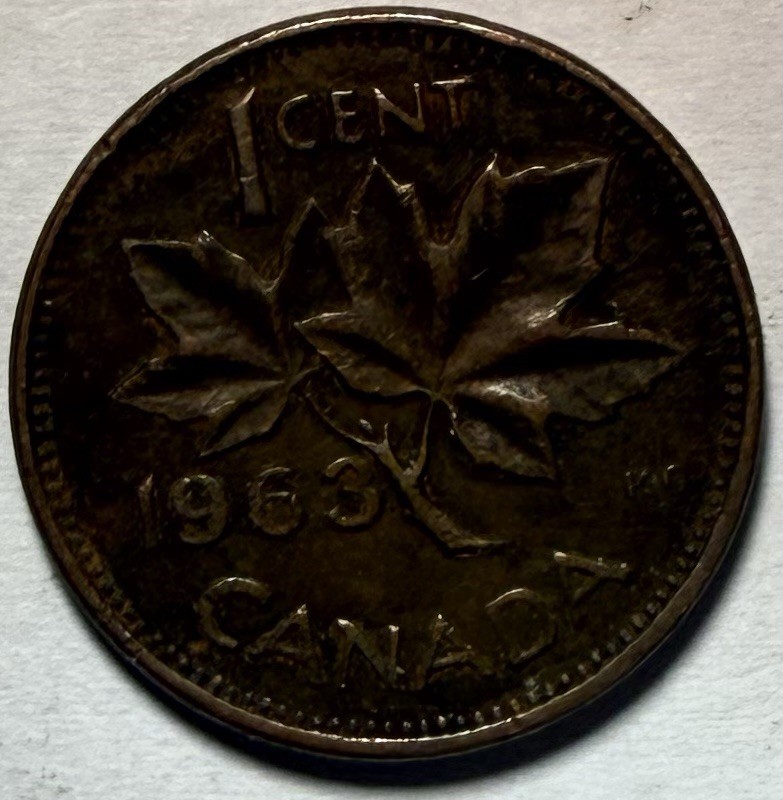 Canada 1963 Cent - Good Or Better