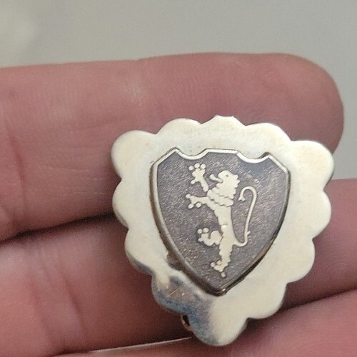 Vintage Lion Crest Clip Ons
