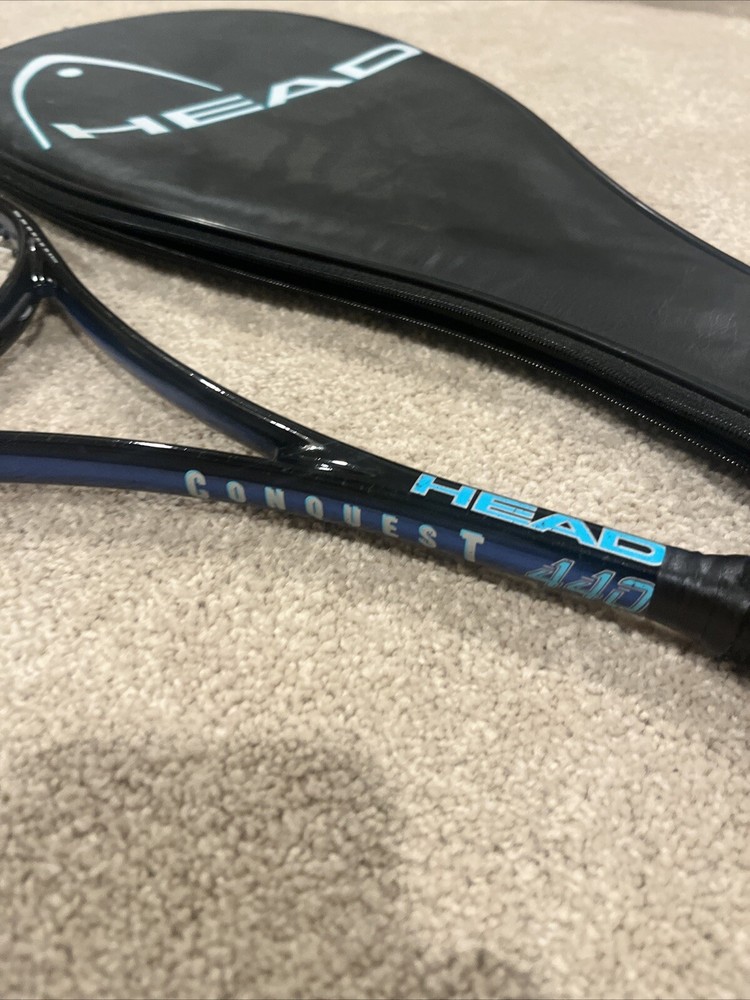 Head Blue Conquest Squash Racket 440 Carrying Case Bag
