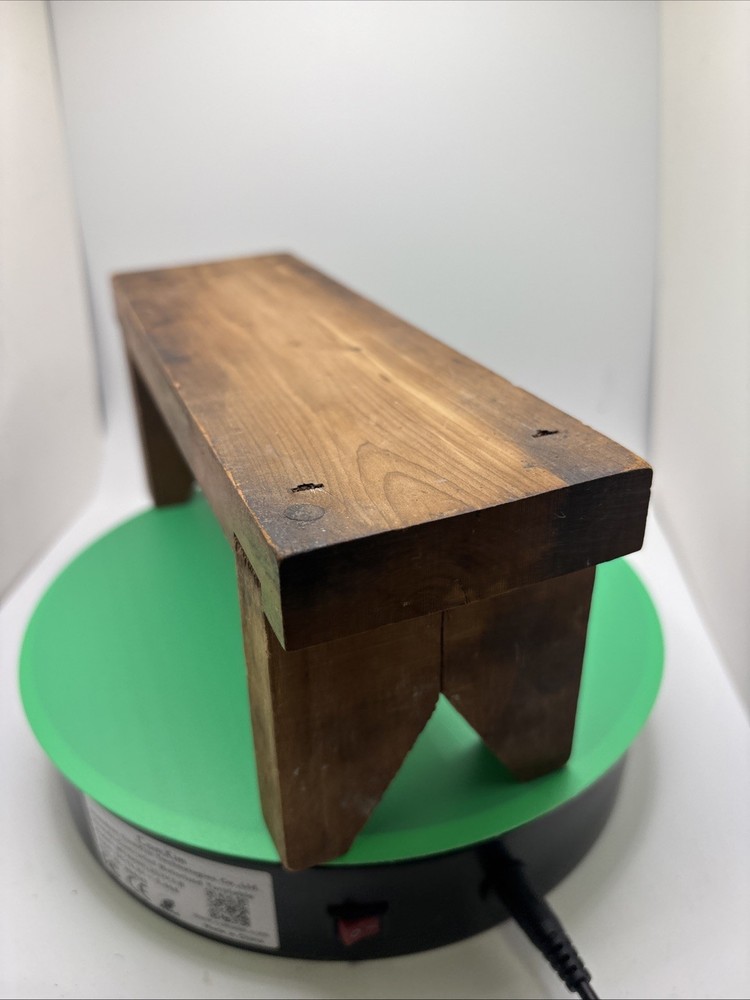 Smith’s Tri-Hone Sharpening System Base Wood Knife Sharpener Stand Vintage