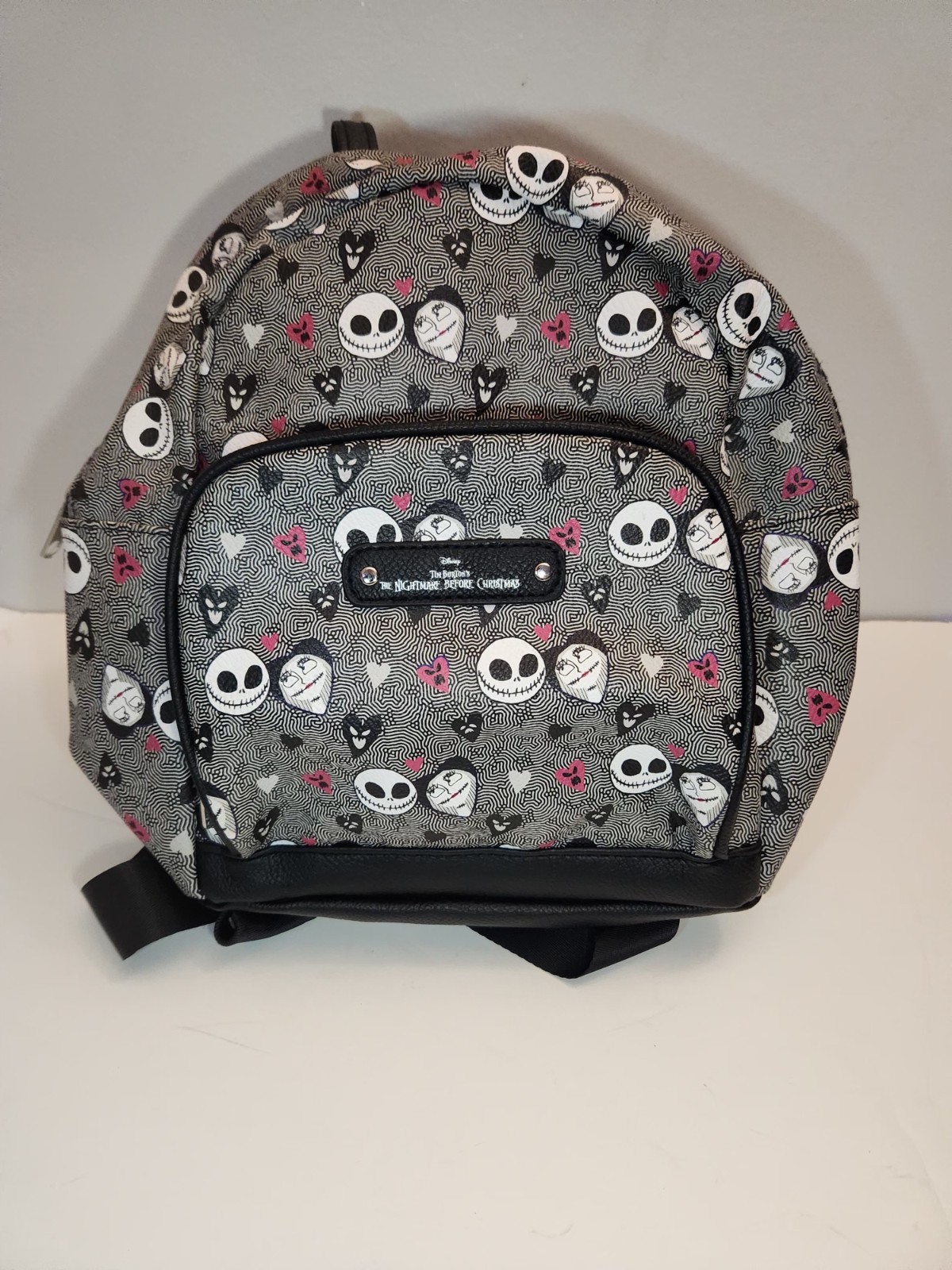 Disney The Nightmare Before Christmas All Over print 10" Mini Deluxe Backpack
