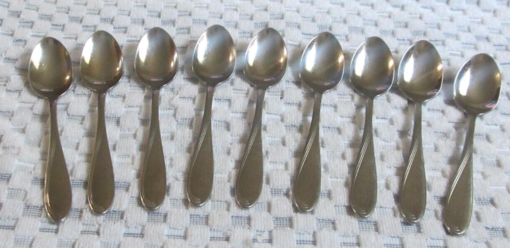 43 PC Oneida Camber Cresta Windswept Scroll Glossy Stainless Flatware