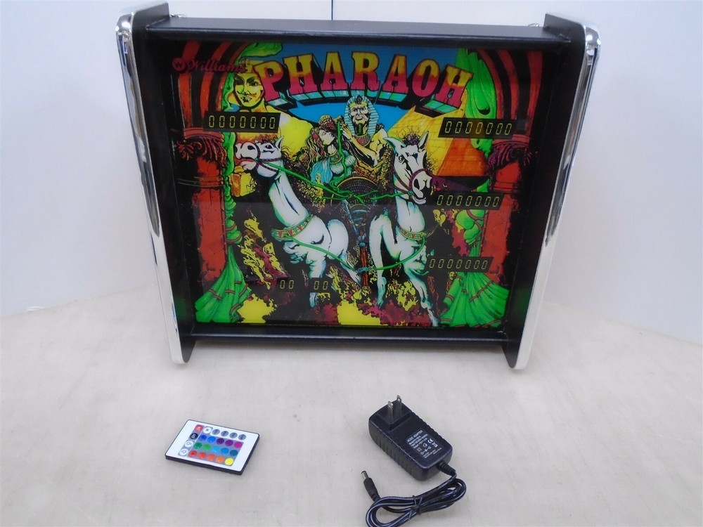 Williams Pharaoh Pinball Head LED Display light box