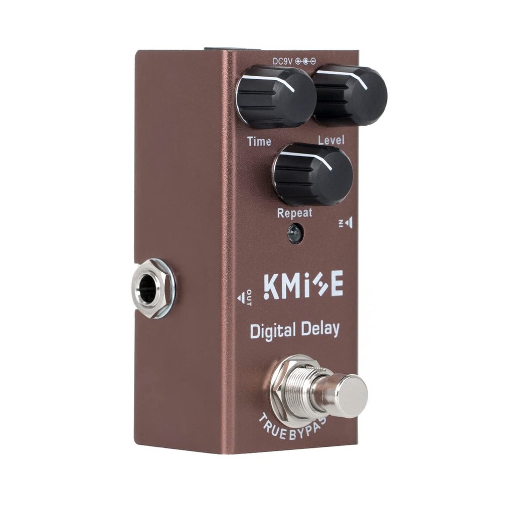 Kmise Digital Delay Electric Guitar Effects Pedal Mini Single Type DC 9V True...