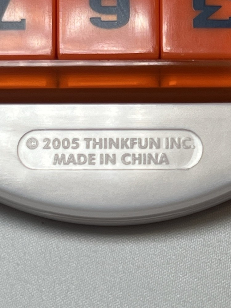 Vintage Flip Side Brain Teaser Challenge Game ThinkFun
