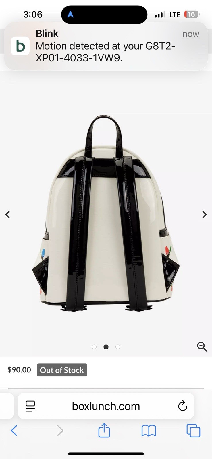 Loungefly Star Wars Storm Trooper Light Up Christmas Mini Backpack Excl. NWT