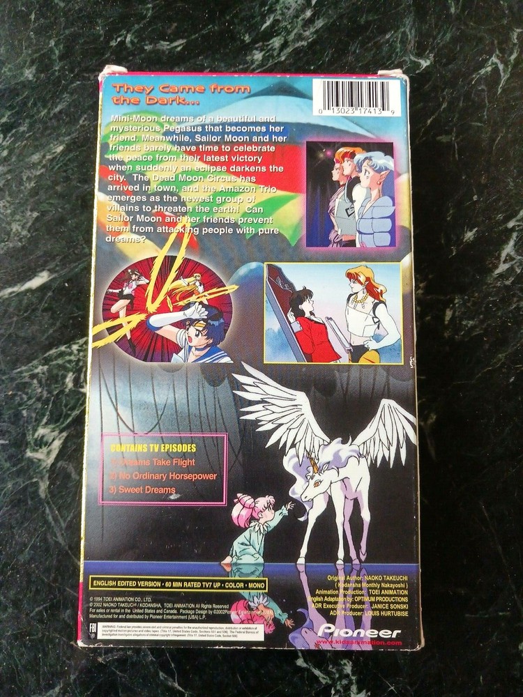 Sailor Moon Super S Vol. 1: The Eclipse (VHS, 2002)