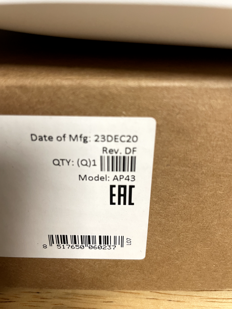 MIST SYSTEMS by Juniper Wireless Access Point 802.11ax BLE Array AP AP43-US NEW