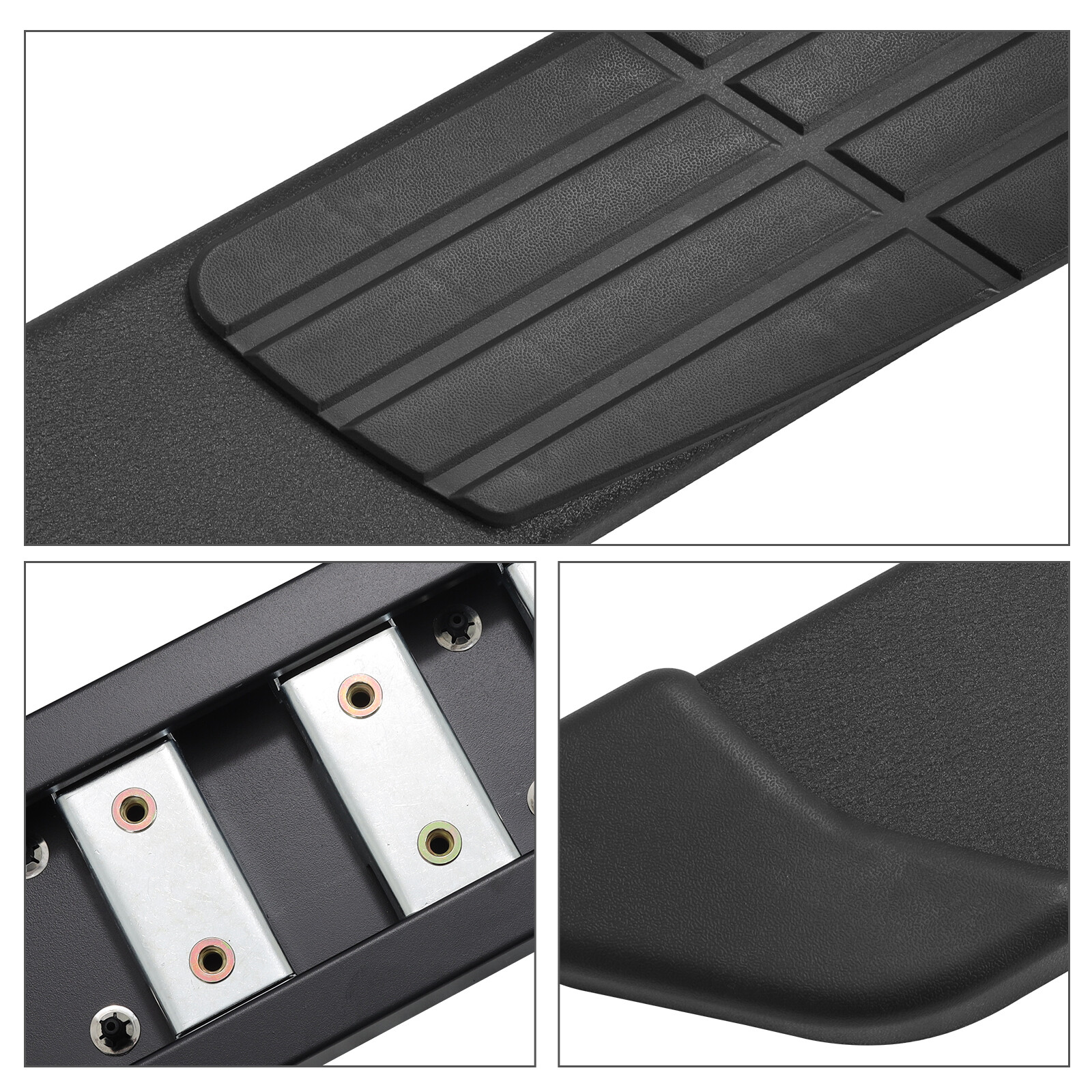 6.5 inch For 17-23 Honda Ridgeline Running Boards Truck Step Nerf Bar Blcak T