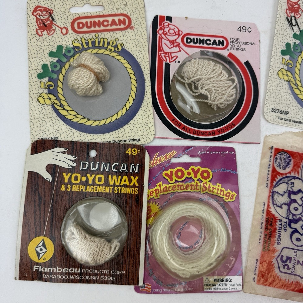 Vintage Yo-Yo Duncan string lot NOS