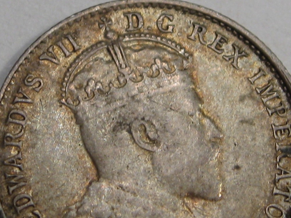 1905 Five Cent 5¢ CANADA. #27