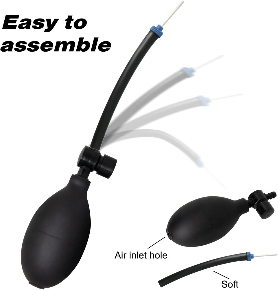 Egg Blowing Pump Kit, One Hole Drill Eggs Shells Empty Tools for Easter Eggshell