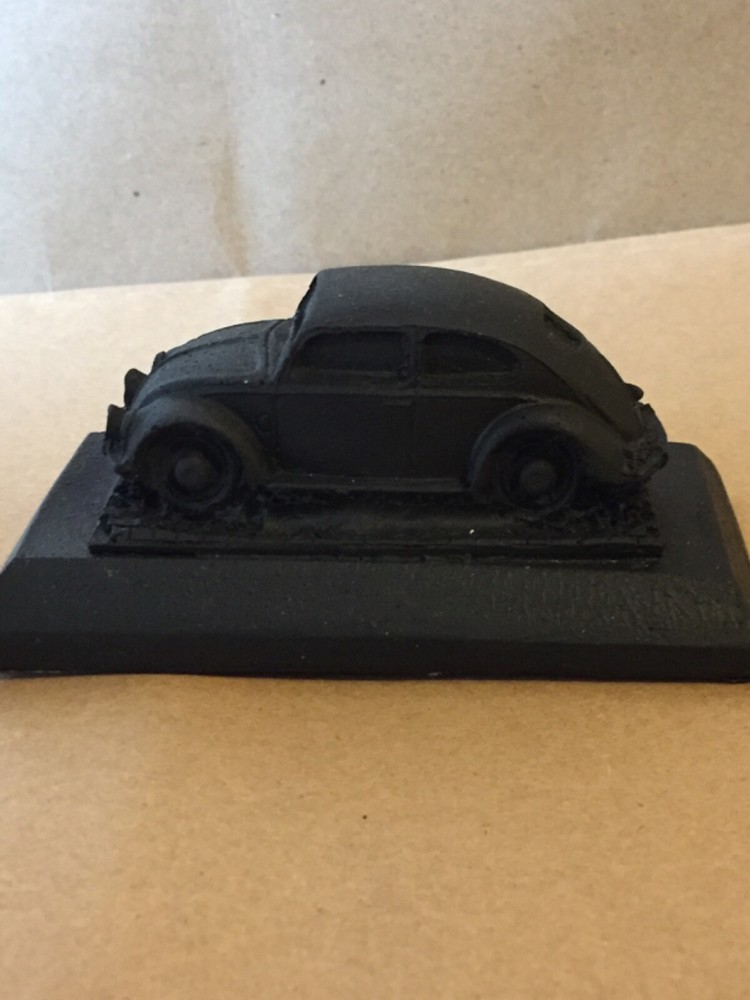 V W Beetle. Scottish coal ornament.