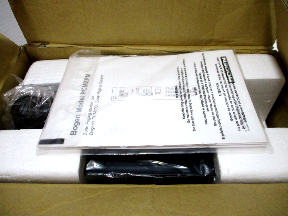 Bogen PCMSYS3 Preassembled Zone Paging System