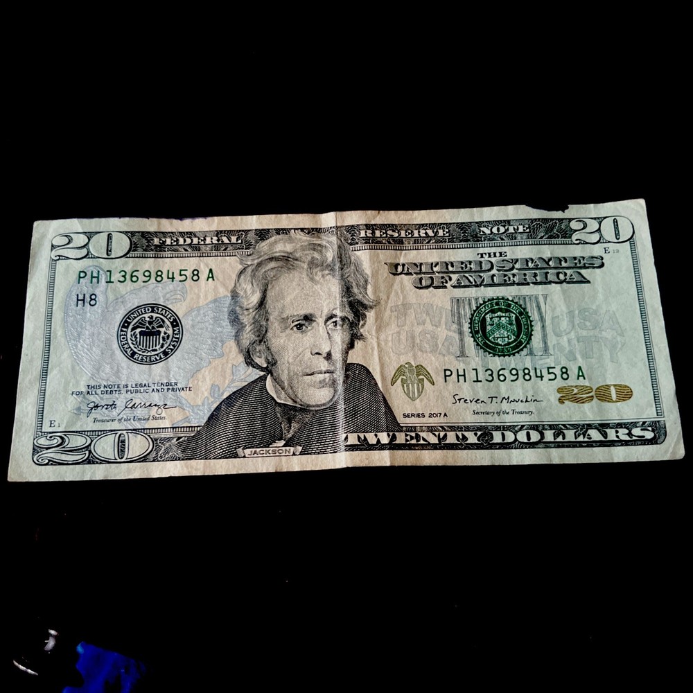 2017-A DOLLAR BIll INK ERROR