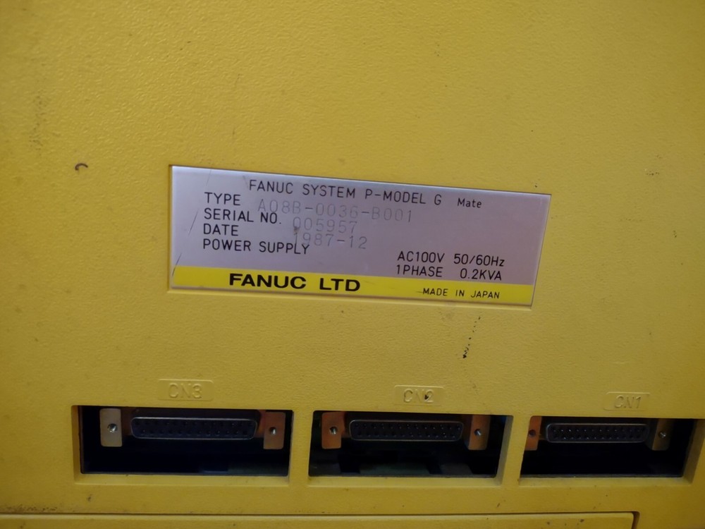 Fanuc General Numeric System P-Model G Programming Set - POWERS UP