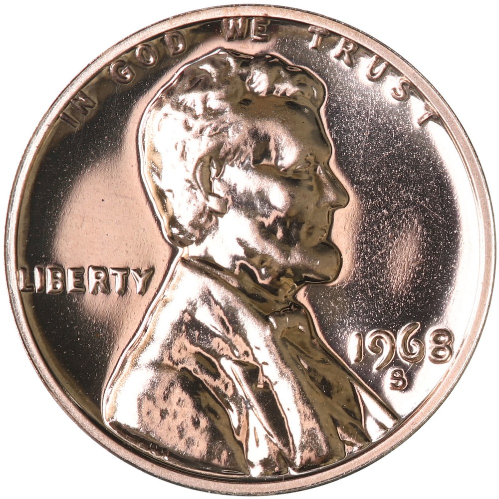 1968 S Lincoln Memorial Cent Gem Proof