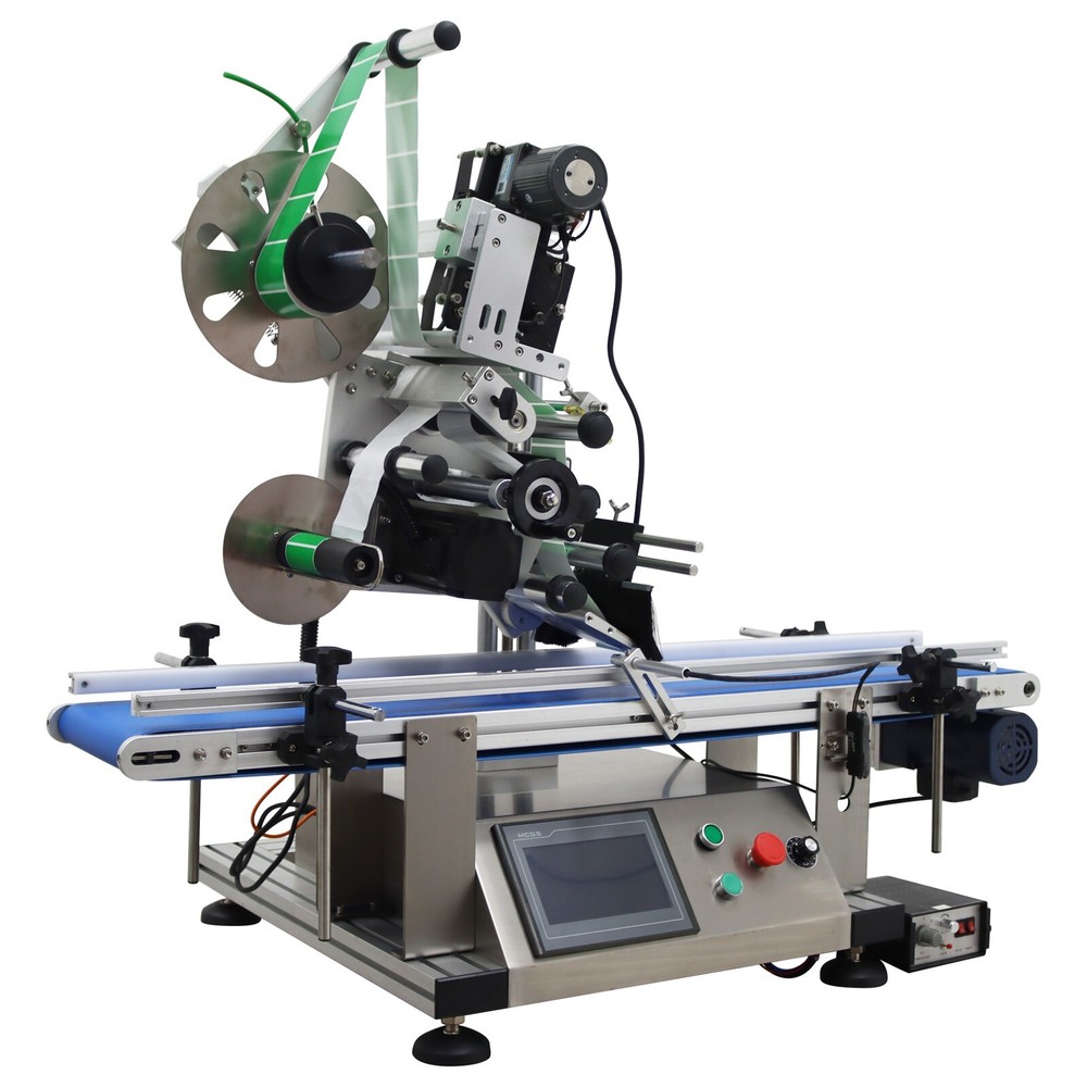 110V LT-160 Automatic Desktop Conveyor Table Plate labeling and Coding Machine