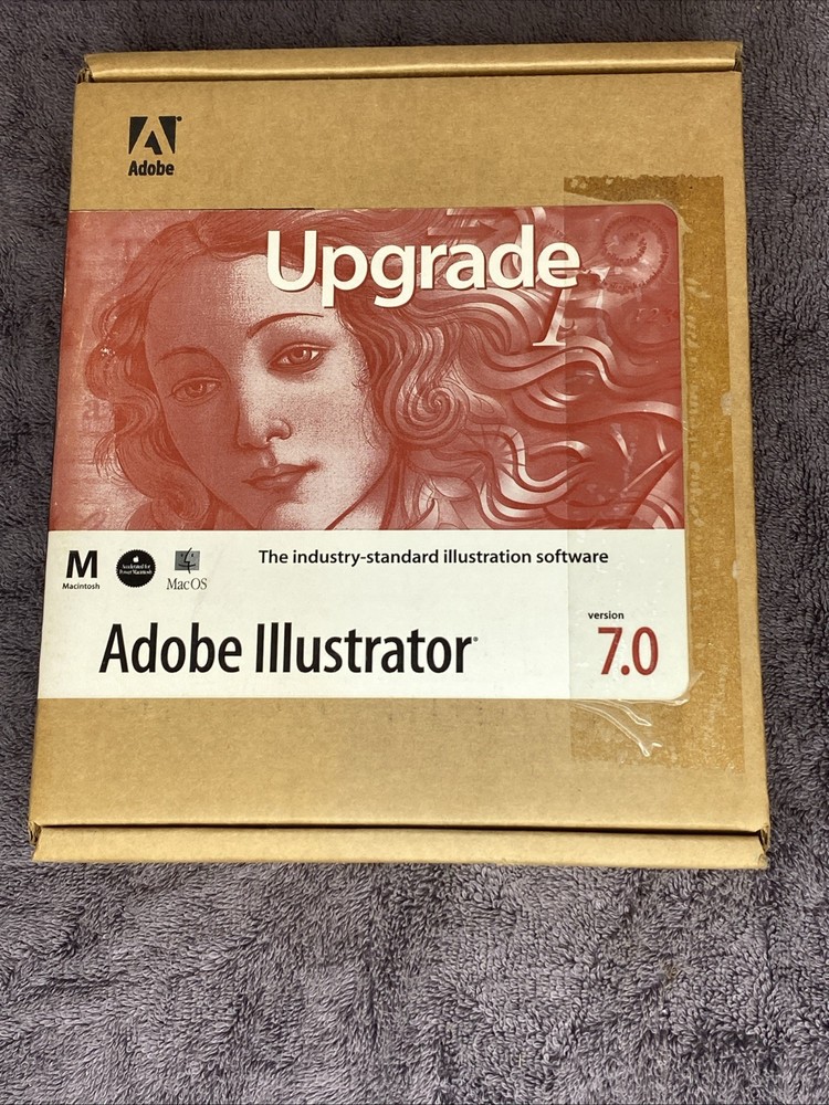 Adobe Illustrator 7.0 Macintosh Upgrade Complete Box Set Manual
