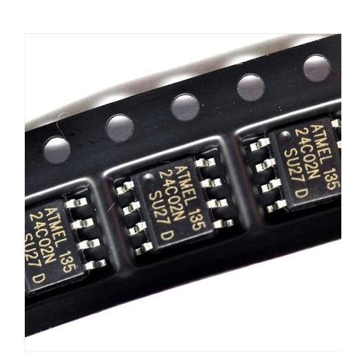 10 pcs AT24C02 AT24C02N 24C02 EEPROM SOP-8 New