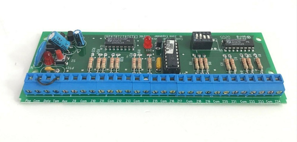 GE Interlogix UTC Caddx-Caddi Controls NX-216E Security 16-Zone Expander Module