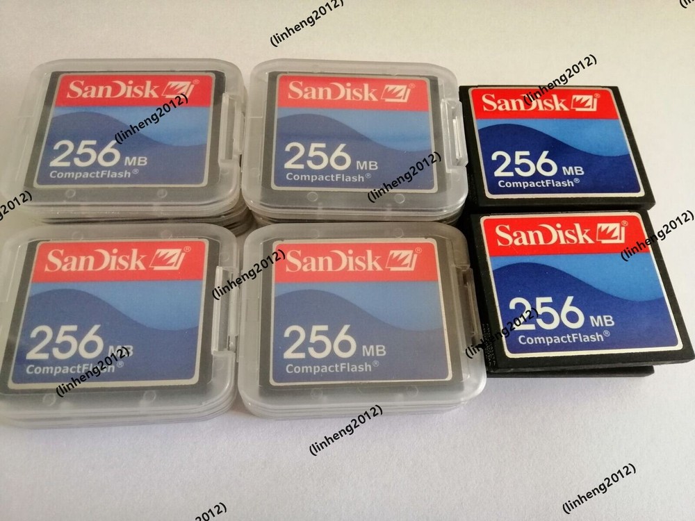 20PCS Sandisk 256MB Compact Flash Card 256MB CF Memory card SDCFB/SDCFJ