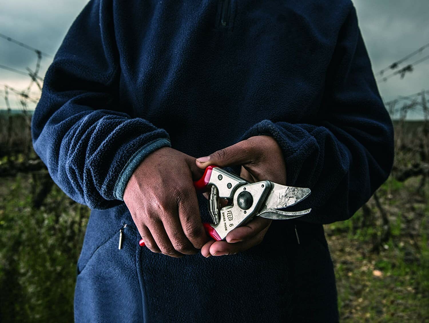 Felco 6 Pruner Swiss Made Pruning Shear Red Shears New F6