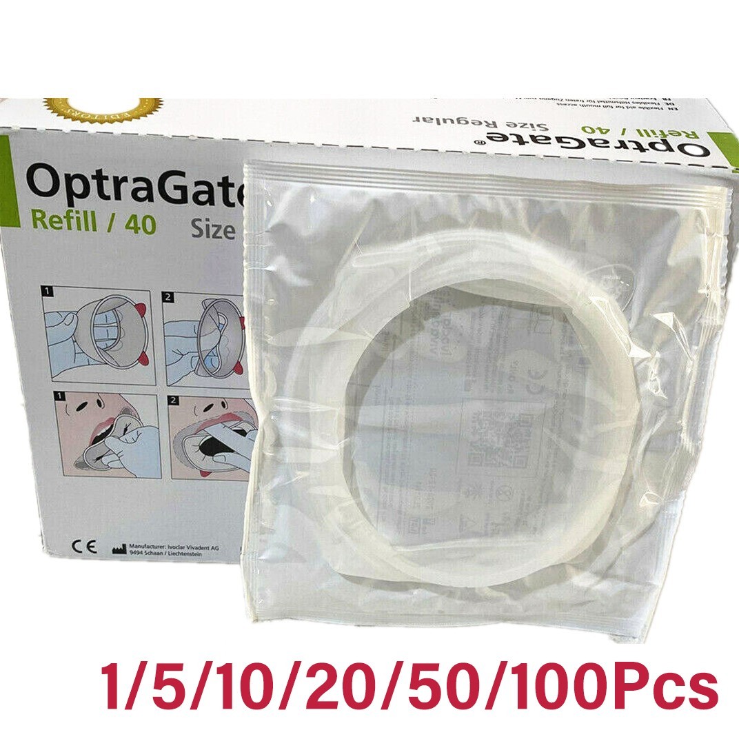 Ivoclar Optragate Dental O Shape 3D Mouth Opener Lip Cheek Retractor Latex Adult