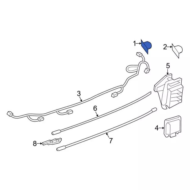 Genuine Ford Sensor KU5Z15K859AAPTM