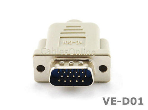 Graphics Card Display VGA Detection Dummy Plug, CablesOnline VE-D01