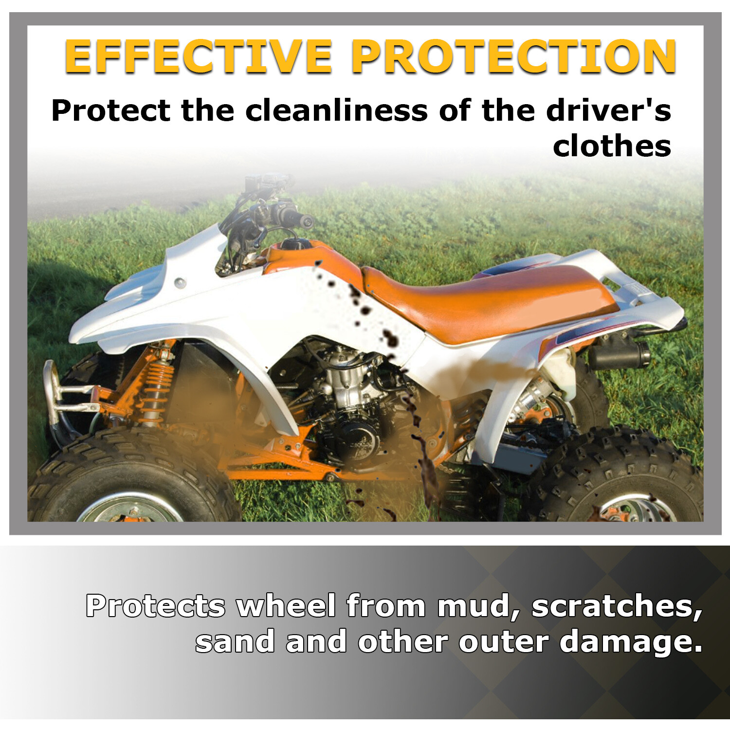 Front and Rear Fender Plastic Kit For FourTrax 250 TRX250R 1986-1989 #117101