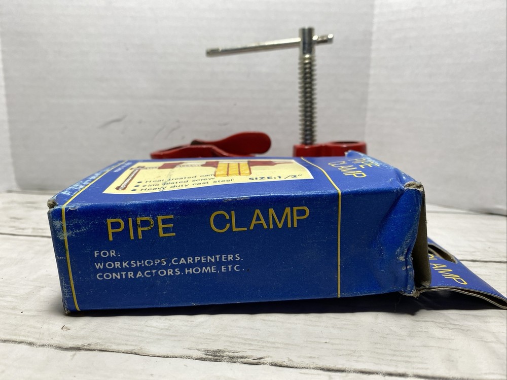 Pipe Clamp 1/2" New Old Stock in Box