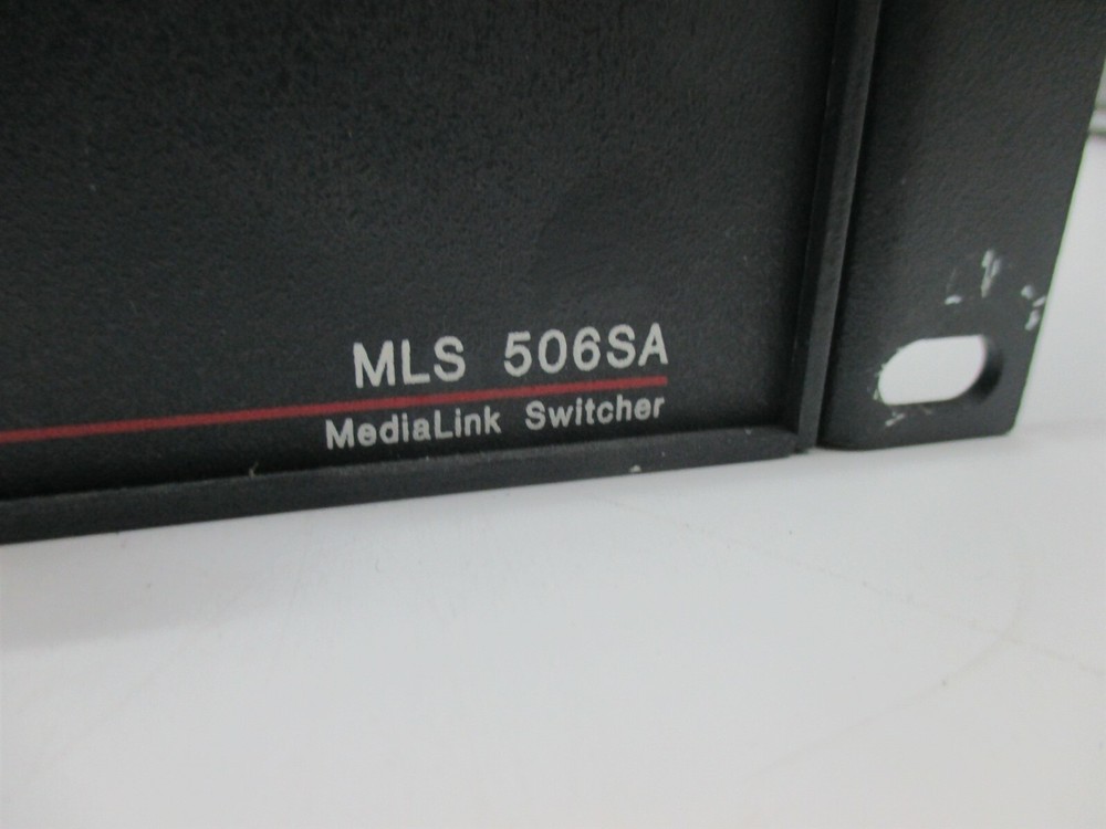 Extron MLS 506SA Six Input Switcher Home Automation Audio Amplifier Rack Mount
