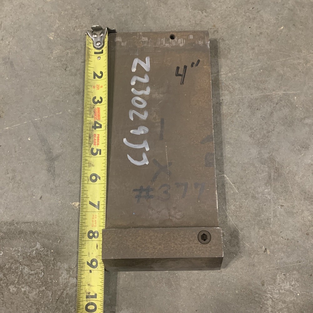 4” V Punch Press Brake Tooling Used Dies