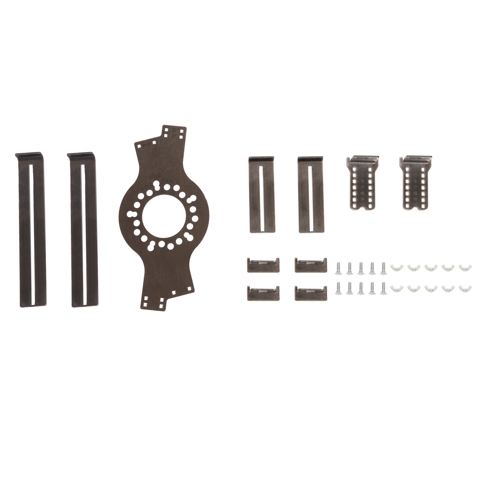 5-Lug Bolt Pattern Wheel Fitment Simulator Tool Tire/Rim Size Measuring Mockup