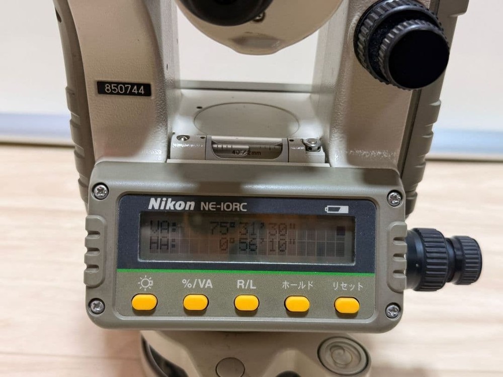 Nikon Ne10RC Digital Theodelite Tested Working item