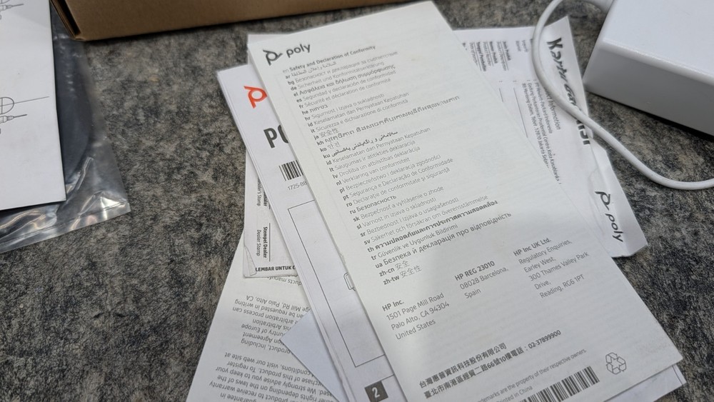 Poly Studio E60 Video Conferencing Camera - 16 Megapixel - 30 fps - Black - USB