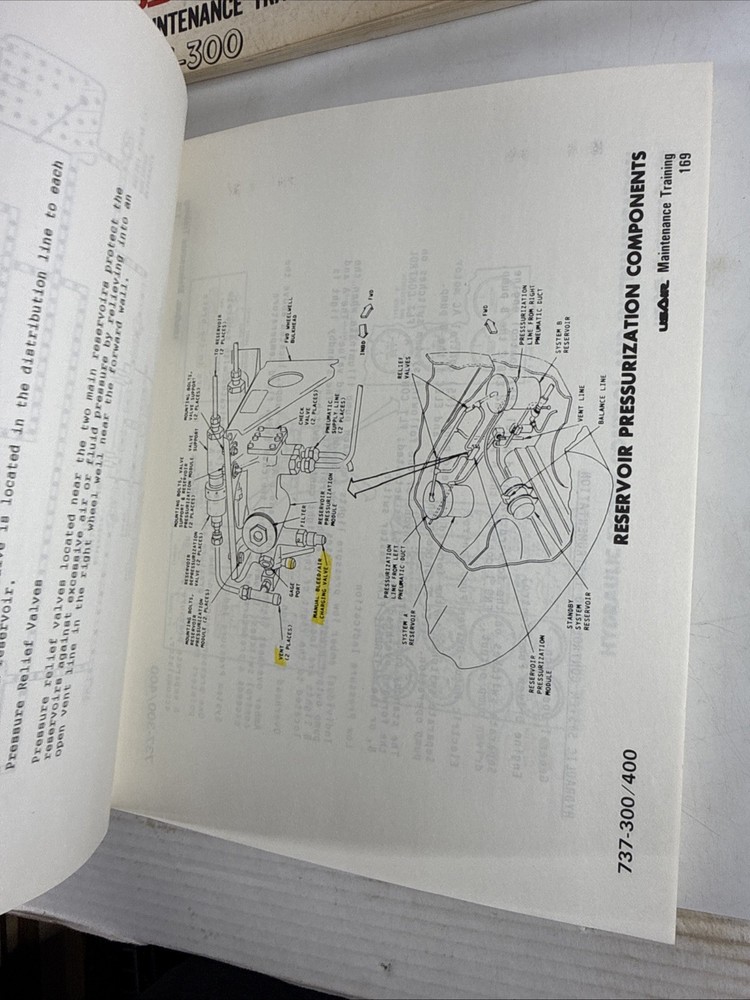 US AIR MAINTENANCE TRAINING Avionics 1&2 737-300 /400 Differences Plane Pilot