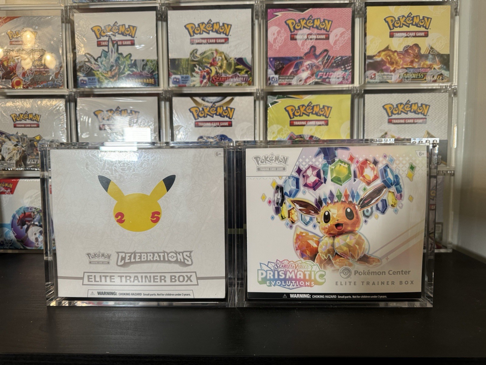 NEW! Pokemon ETB Display Case Acrylic Magnetic Protective ELITE TRAINER BOX