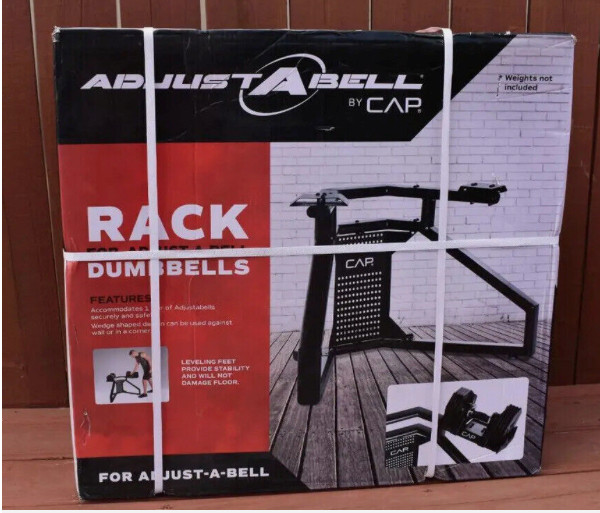 CAP Adjustable Dumbbell Rack RK-SDBAG3 NIB