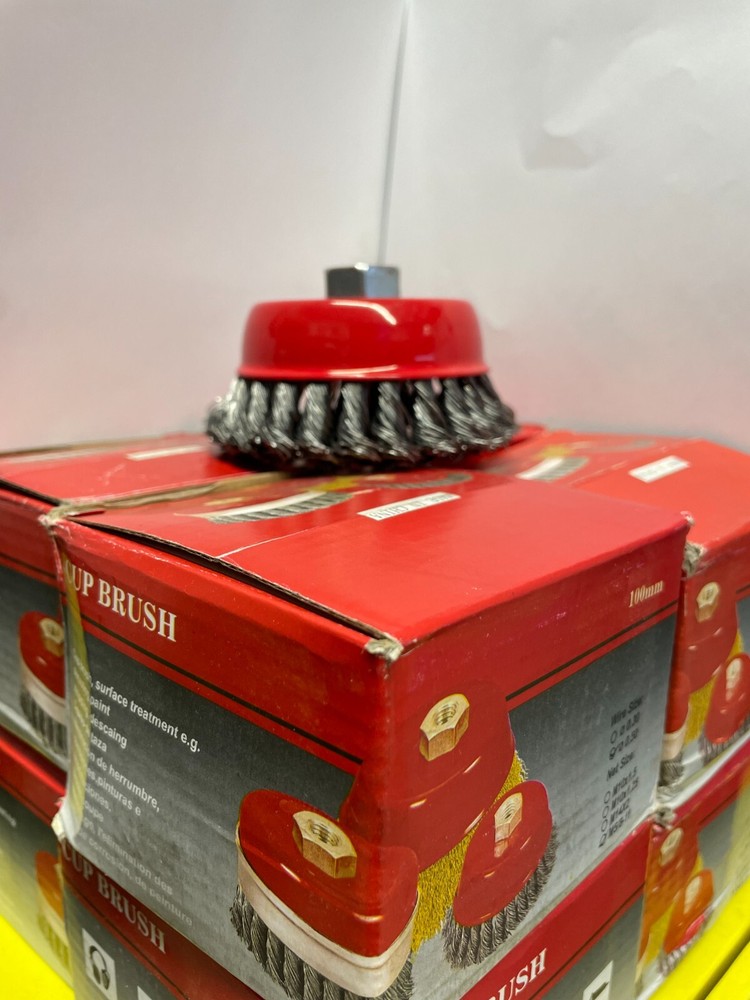 3 PC 4" x 5/8" 11 Cup brush Twist