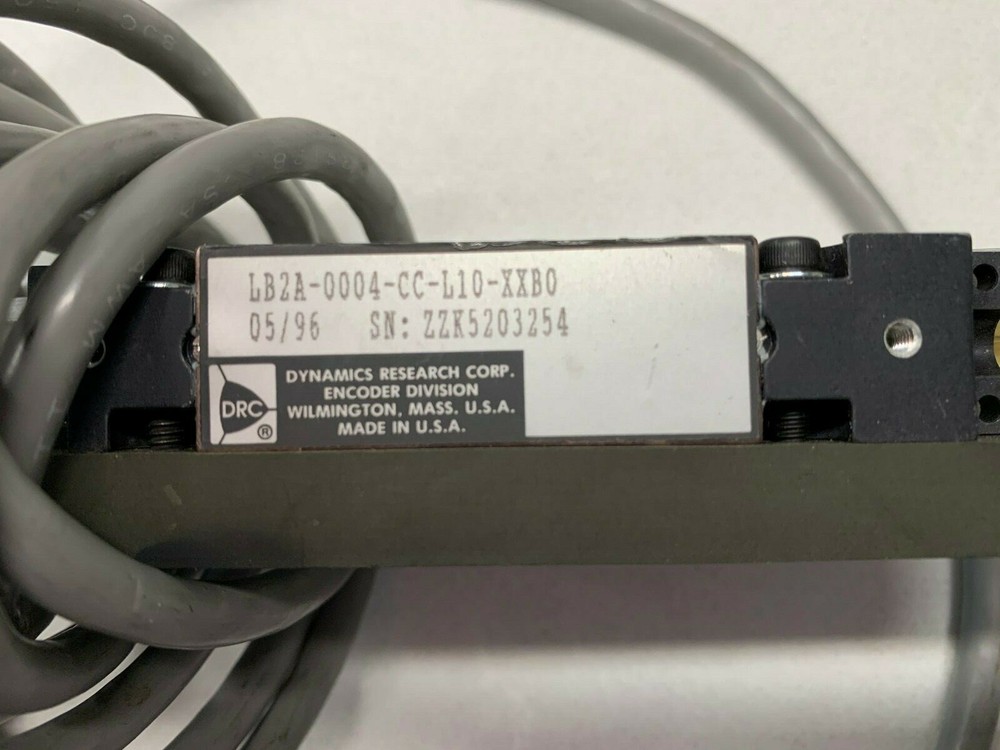 Dynamic Research Linear Encoder Scale LB2A-0004-CC-L10-XXB0 ~4.5" Travel CNC RSF