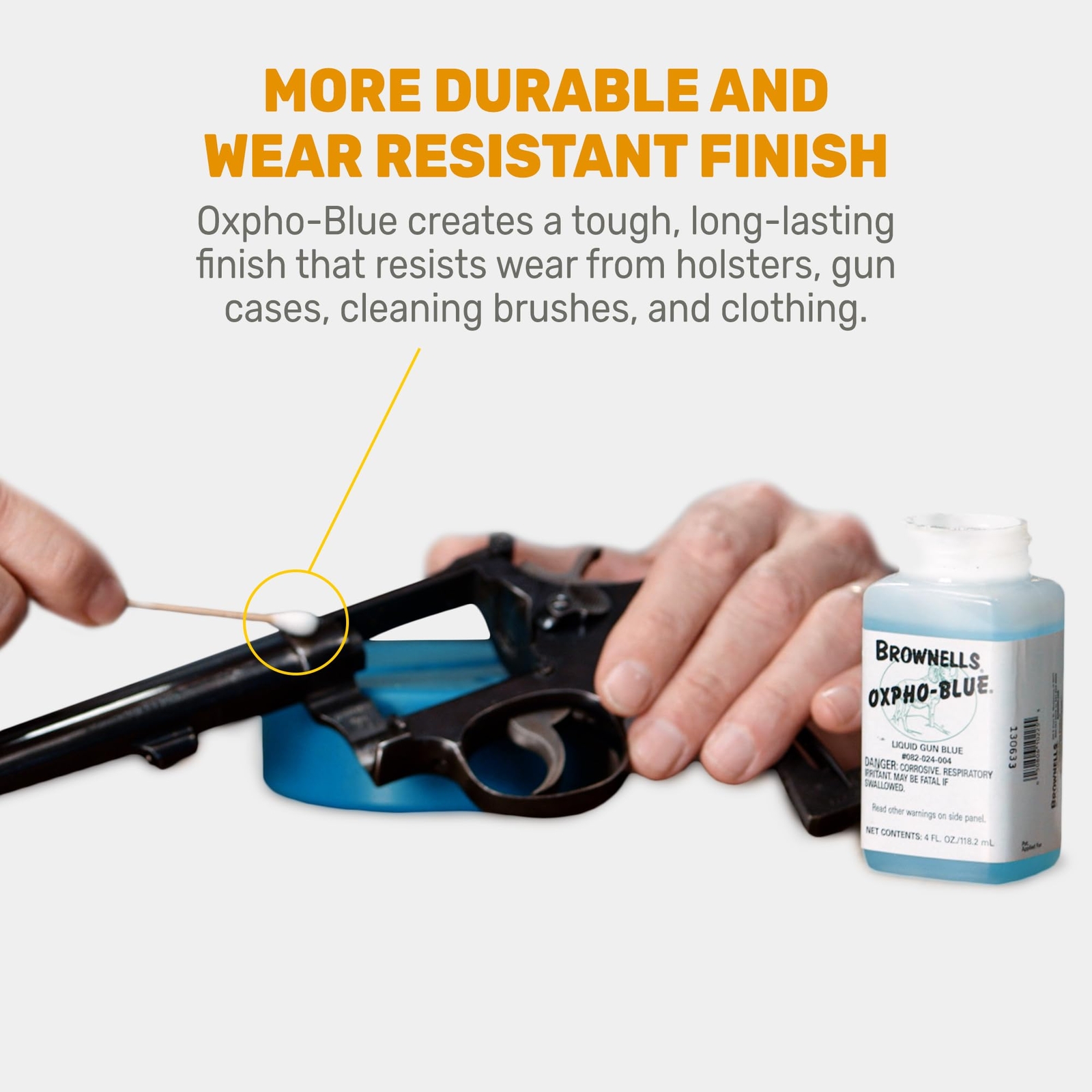 Brownells Oxpho-Blue Liquid Gun Blue, Cold Bluing Solution 4oz